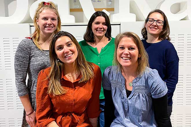 Photo de l'équipe de Success Managers chez Keycoopt